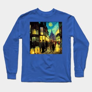 Starry Night in Diagon Alley Long Sleeve T-Shirt